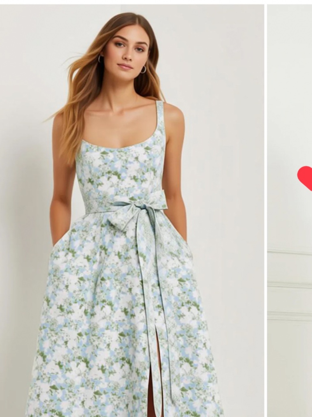 Floral gown